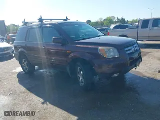 2008 Honda Pilot EX-L with VIN 5FNYF28588B007093, listed as a IAAI auction lot 41862979 with 186,147 mi miles. Bid and sale history available at carsss.com. Image 1.