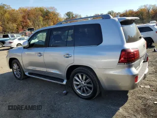 2011 Lexus LX 570 with VIN JTJHY7AX0B4069876, listed as a Copart auction lot 76888494 with 172,389 mi miles and Clean Title. Bid and sale history available at DreamBid. Image 2.