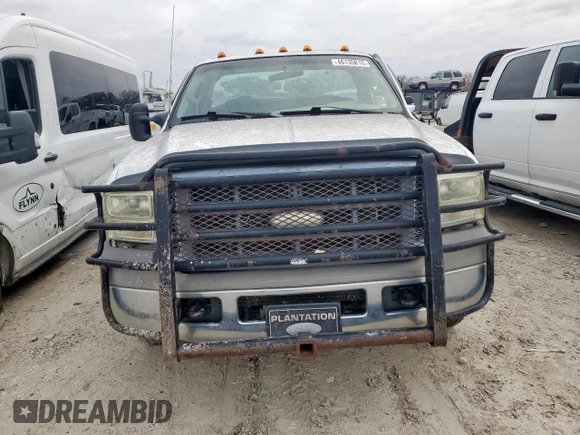 2005 Ford F-350 with VIN 1FTWF32595ED03033, listed as a Copart auction lot 46135815 with Not provided miles and Clean title. Bid and sale history available at DreamBid. Image 5.