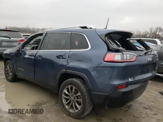 2020 Jeep Cherokee Altitude with VIN 1C4PJLLB4LD548915, listed as a Copart auction lot 39758524 with 36,822 mi miles and Salvage Title. Bid and sale history available at carsss.com. Image 2.
