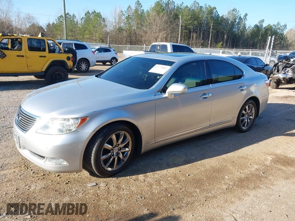 2008 Lexus LS 460 with VIN JTHBL46F985055711, listed as a IAAI auction lot 41771863 with 163,741 mi miles and . Bid and sale history available at DreamBid. Image 18.