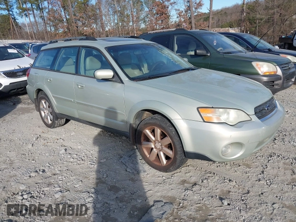 2006 Subaru Legacy Outback Limited with VIN 4S4BP62C567326256, listed as a IAAI auction lot 41350310 with 263,060 mi miles and . Bid and sale history available at DreamBid. Image 1.