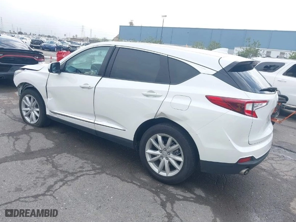 2020 Acura RDX with VIN 5J8TC1H31LL010095, listed as a IAAI auction lot 41523090 with 74,444 mi miles. Bid and sale history available at carsss.com. Image 3.