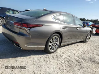 2018 Lexus LS with VIN JTHB51FF3J5001674, listed as a Copart auction lot 75014034 with 20,175 mi miles and Non Repairable. Bid and sale history available at carsss.com. Image 3.