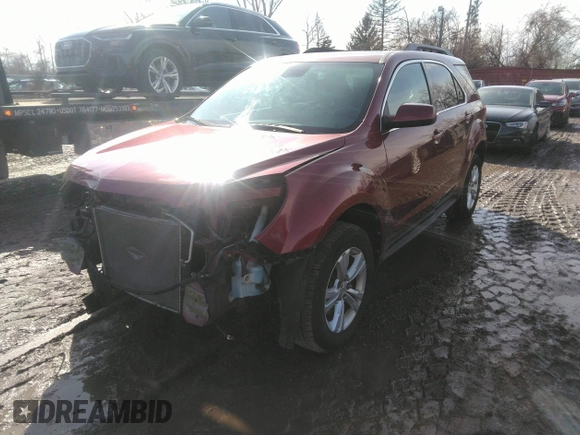 2012 Chevrolet Equinox LT w/2LT with VIN 2GNFLNEKXC6277590, listed as a IAAI auction lot 41694167 with 105,956 mi miles. Bid and sale history available at carsss.com. Image 2.