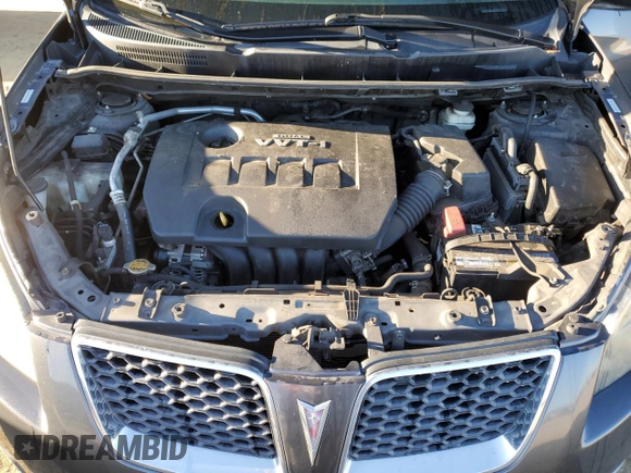 2010 Pontiac Vibe w/1SA with VIN 5Y2SP6E80AZ408078, listed as a Copart auction lot 50197835 with 156,101 mi miles and Salvage Title. Bid and sale history available at carsss.com. Image 11.