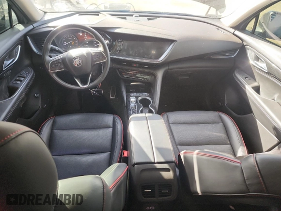 2022 Buick Envision Essence with VIN LRBFZPR41ND042688, listed as a Copart auction lot 44370945 with 34,088 mi miles and Salvage Title. Bid and sale history available at carsss.com. Image 8.
