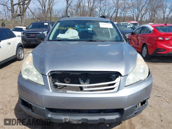 2011 Subaru Outback 2.5i with VIN 4S4BRCAC5B3379776, listed as a IAAI auction lot 41885516 with 284,910 mi miles. Bid and sale history available at carsss.com. Image 12.