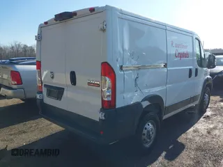 2017 Ram ProMaster Cargo with VIN 3C6TRVNG7HE514346, listed as a IAAI auction lot 41480227 with 36,722 mi miles. Bid and sale history available at carsss.com. Image 4.