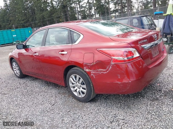 2013 Nissan Altima 2.5 S with VIN 1N4AL3AP9DC282402, listed as a IAAI auction lot 41953677 with 184,214 mi miles. Bid and sale history available at carsss.com. Image 3.