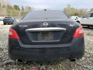 2011 Nissan Maxima 3.5 SV with VIN 1N4AA5APXBC802265, listed as a Copart auction lot 51761185 with 126,536 mi miles and Salvage Title. Bid and sale history available at carsss.com. Image 6.