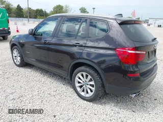 2015 BMW X3 xDrive28i with VIN 5UXWX9C57F0D61270, listed as a IAAI auction lot 42254938 with 185,550 mi miles and . Bid and sale history available at DreamBid. Image 3.