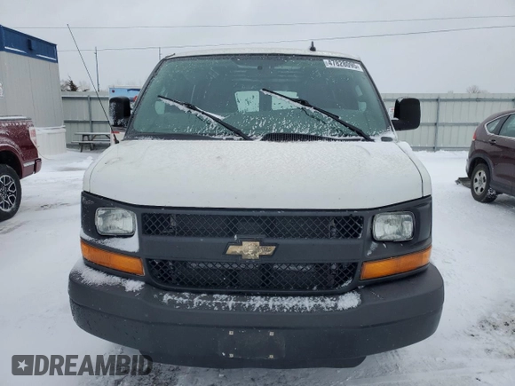 2016 Chevrolet Express Cargo Van with VIN 1GCWGBFF0G1131835, listed as a Copart auction lot 47828095 with 235,021 mi miles and Salvage Title. Bid and sale history available at carsss.com. Image 5.