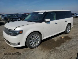2016 Ford Flex Limited w/EcoBoost with VIN 2FMHK6DT1GBA08519, listed as a Copart auction lot 68823294 with 100,804 mi miles and Salvage Title. Bid and sale history available at carsss.com. Image 1.
