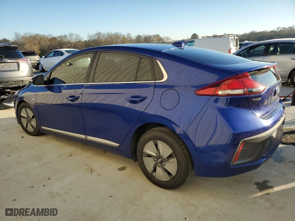 2020 Hyundai Ioniq Hybrid SE with VIN KMHC75LC6LU200899, listed as a Copart auction lot 87197114 with 37,569 mi miles and Salvage Title. Bid and sale history available at carsss.com. Image 2.