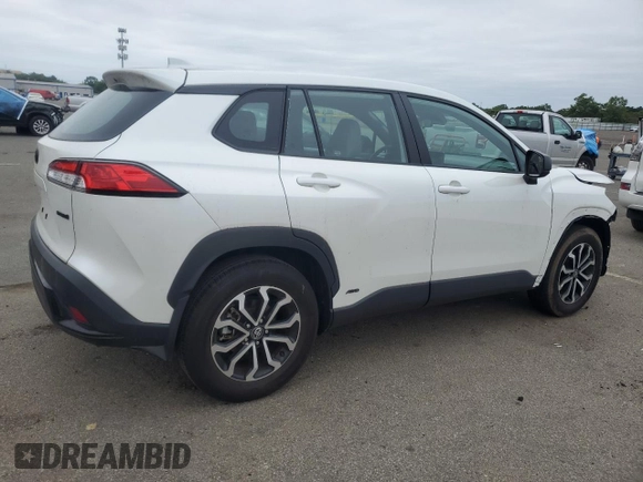 2023 Toyota Corolla Cross Hybrid S with VIN 7MUFBABG3PV010278, listed as a Copart auction lot 62003485 with 13,807 mi miles and Salvage title. Bid and sale history available at DreamBid. Image 3.