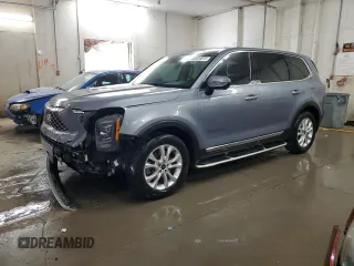 2020 Kia Telluride LX with VIN 5XYP2DHC3LG066376, listed as a Copart auction lot 50934875 with 112,714 mi miles and Salvage Title. Bid and sale history available at carsss.com. Image 1.