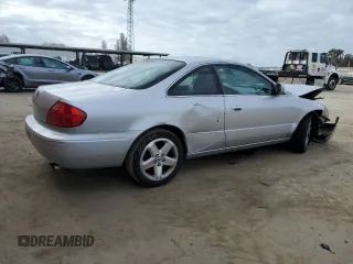 2001 Acura CL Type S with VIN 19UYA42731A006454, listed as a Copart auction lot 43036455 with 235,945 mi miles and Salvage Title. Bid and sale history available at carsss.com. Image 3.