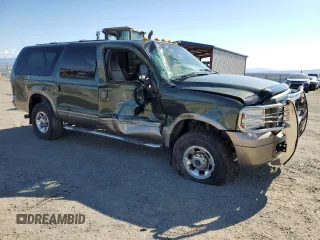 2005 Ford Excursion Eddie Bauer with VIN 1FMSU45P85ED42974, listed as a Copart auction lot 64647644 with Not provided miles and Clean title. Bid and sale history available at DreamBid. Image 4.