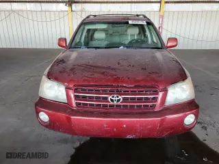 2001 Toyota Highlander with VIN JTEGF21A810010885, listed as a Copart auction lot 46028135 with 193,446 mi miles and Clean Title. Bid and sale history available at carsss.com. Image 5.