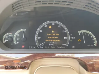 2009 Mercedes-Benz S 550 z VIN WDDNG86X59A273761, wystawiony jako Copart lot #55617765 z przebiegiem 89 902 mil mil oraz Szkoda całkowita • Salvage title. Historia ofert i sprzedaży dostępna na DreamBid. Obrazek 9.