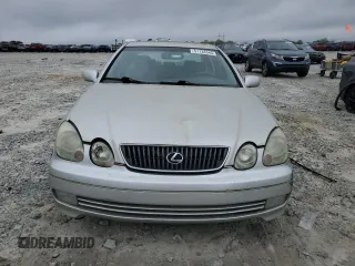 2001 Lexus GS 300 with VIN JT8BD69S010119686, listed as a Copart auction lot 51134345 with 342,706 mi miles and Non Repairable. Bid and sale history available at DreamBid. Image 5.