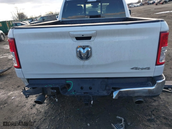 2021 Ram 1500 Big Horn with VIN 1C6SRFBT5MN557642, listed as a IAAI auction lot 41498784 with 53,000 mi miles. Bid and sale history available at carsss.com. Image 16.