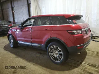 2012 Land Rover Range Rover Evoque Prestige Premium z VIN SALVV2BG2CH618223, wystawiony jako Copart lot #46396995 z przebiegiem Nie podano mil oraz Szkoda całkowita • Salvage title. Historia ofert i sprzedaży dostępna na DreamBid. Obrazek 2.