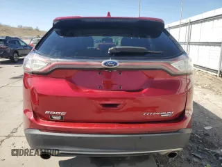2015 Ford Edge Titanium with VIN 2FMTK4K93FBB03491, listed as a Copart auction lot 54075365 with 94,095 mi miles and Salvage Title. Bid and sale history available at carsss.com. Image 6.