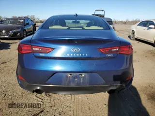 2018 Infiniti Q60 Luxe with VIN JN1EV7EL5JM391677, listed as a Copart auction lot 68999702 with 85,884 mi miles and . Bid and sale history available at carsss.com. Image 6.
