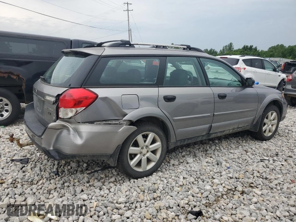 2008 Subaru Outback i with VIN 4S4BP61C087357189, listed as a Copart auction lot 61733735 with 185,888 mi miles and Clean title. Bid and sale history available at DreamBid. Image 3.