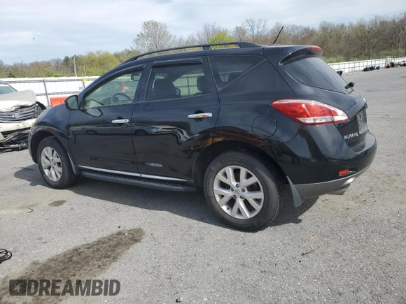 2014 Nissan Murano S with VIN JN8AZ1MW0EW509240, listed as a Copart auction lot 54170735 with 173,286 mi miles and Clean Title. Bid and sale history available at DreamBid. Image 2.