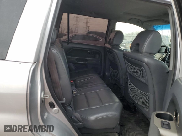 2006 Honda Pilot EX-L with VIN 2HKYF18706H556555, listed as a Copart auction lot 42933585 with 132,080 mi miles and Salvage Title. Bid and sale history available at DreamBid. Image 10.