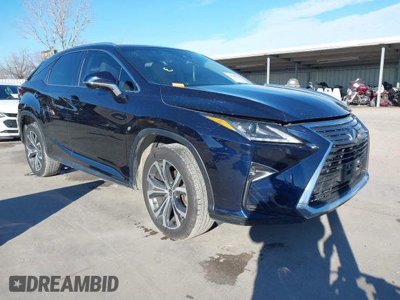 2018 Lexus RX with VIN 2T2ZZMCA1JC102452, listed as a IAAI auction lot 41598215 with 80,161 mi miles. Bid and sale history available at carsss.com. Image 1.