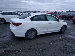 2020 Kia Rio LX with VIN 3KPA24AD8LE358188, listed as a Copart auction lot 82241944 with 156,750 mi miles and Salvage Title. Bid and sale history available at DreamBid. Image 3.
