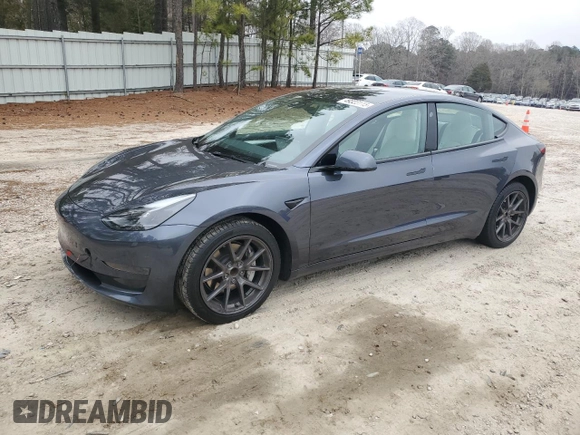 2023 Tesla Model 3 z VIN 5YJ3E1EA0PF620784, wystawiony jako Copart lot #49323115 z przebiegiem 69 263 mil mil oraz Szkoda całkowita • Salvage title. Historia ofert i sprzedaży dostępna na DreamBid. Obrazek 1.