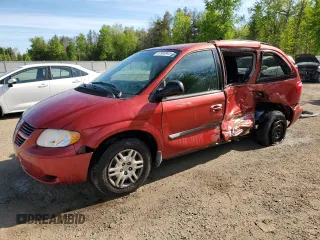 2007 Dodge Caravan SE z VIN 1D4GP25R87B132969, wystawiony jako Copart lot #57980945 z przebiegiem 156 506 mil mil oraz Szkoda całkowita • Salvage title. Historia ofert i sprzedaży dostępna na DreamBid. Obrazek 1.