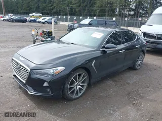 2020 Genesis G70 2.0T with VIN KMTG44LAXLU062079, listed as a IAAI auction lot 41913591 with 24,556 mi miles. Bid and sale history available at carsss.com. Image 17.