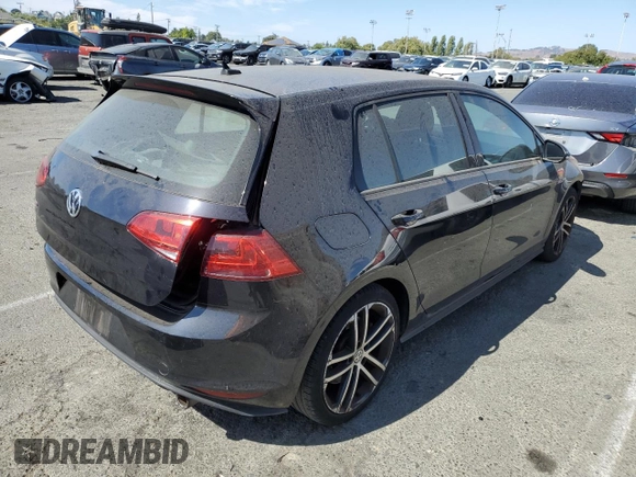 2017 Volkswagen Golf GTI S with VIN 3VW447AU8HM042180, listed as a Copart auction lot 65443834 with 28,449 mi miles and Salvage Title. Bid and sale history available at carsss.com. Image 3.