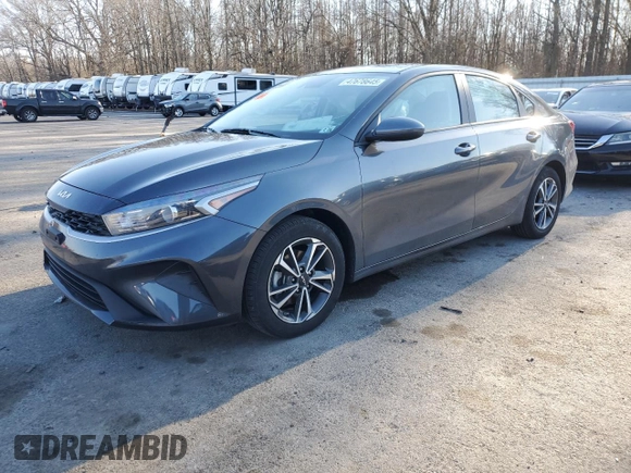 2023 Kia Forte LXS with VIN 3KPF24AD5PE554388, listed as a Copart auction lot 47678645 with 42,042 mi miles and Salvage Title. Bid and sale history available at carsss.com. Image 1.