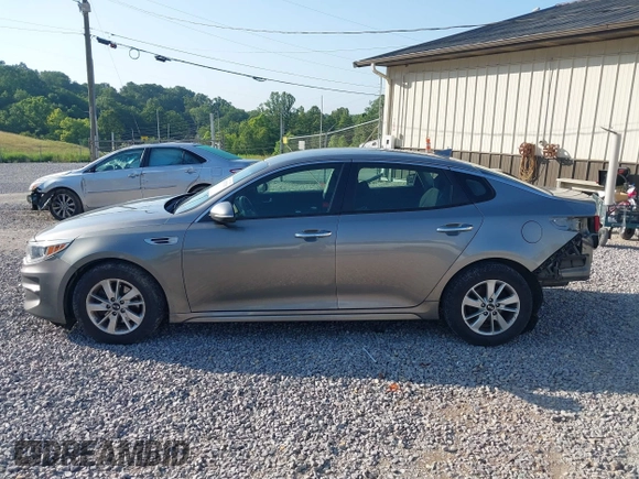 2018 Kia Optima LX with VIN 5XXGT4L38JG228590, listed as a IAAI auction lot 42557115 with 87,611 mi miles and . Bid and sale history available at DreamBid. Image 15.