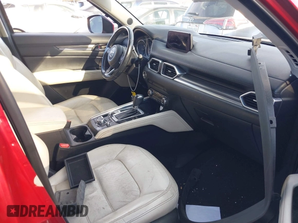 2018 Mazda CX-5 Grand Touring with VIN JM3KFBDM2J0333017, listed as a IAAI auction lot 41850431 with 85,000 mi miles. Bid and sale history available at carsss.com. Image 5.