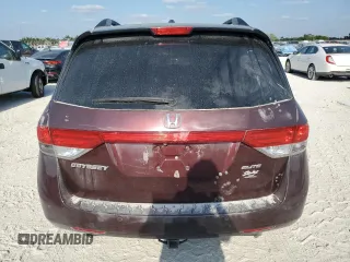 2014 Honda Odyssey Touring with VIN 5FNRL5H97EB025467, listed as a Copart auction lot 53730875 with 209,851 mi miles and Clean Title. Bid and sale history available at carsss.com. Image 6.