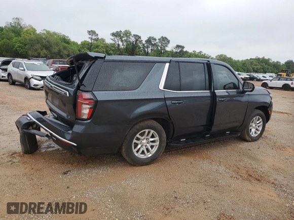 2021 Chevrolet Tahoe Commercial with VIN 1GNSKLED7MR441830, listed as a Copart auction lot 51984955 with Not provided miles and Salvage title. Bid and sale history available at DreamBid. Image 3.