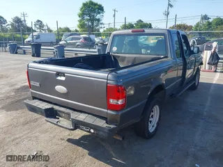 2007 Ford Ranger STX with VIN 1FTYR44E17PA04601, listed as a IAAI auction lot 42076876 with 111,746 mi miles. Bid and sale history available at carsss.com. Image 4.