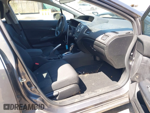 2014 Honda Civic LX with VIN 2HGFB2F50EH513868, listed as a IAAI auction lot 41986283 with 160,391 mi miles and . Bid and sale history available at DreamBid. Image 5.