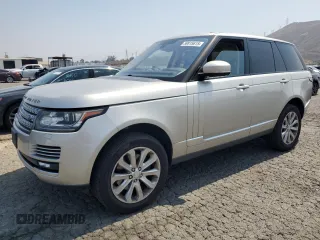 2016 Land Rover Range Rover HSE z VIN SALGS2KF1GA270499, wystawiony jako Copart lot #59815615 z przebiegiem 117 010 mil mil oraz Czysty tytuł • Clean title. Historia ofert i sprzedaży dostępna na DreamBid. Obrazek 1.