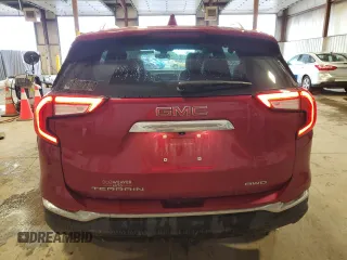2024 GMC Terrain SLT with VIN 3GKALVEG8RL256700, listed as a Copart auction lot 58557105 with 11,982 mi miles and Salvage title. Bid and sale history available at DreamBid. Image 6.