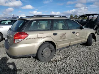 2008 Subaru Outback (Natl) with VIN 4S4BP60CX87305909, listed as a Copart auction lot 82024554 with 225,135 mi miles and Salvage Title. Bid and sale history available at carsss.com. Image 3.