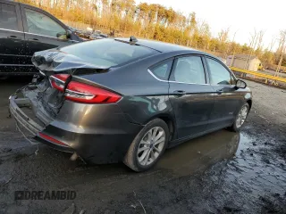 2019 Ford Fusion Hybrid SE with VIN 3FA6P0LU7KR243690, listed as a Copart auction lot 71983342 with 52,562 mi miles. Bid and sale history available at carsss.com. Image 3.